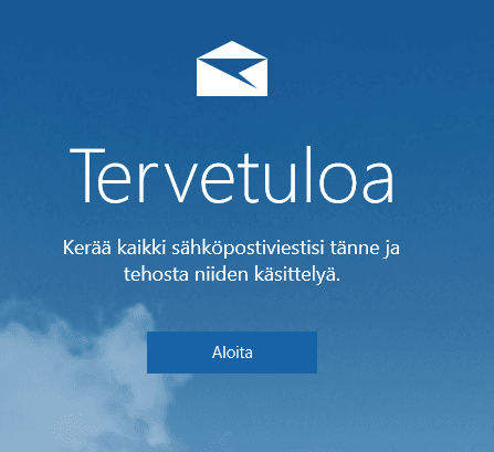 Windows 10 outlook sähköpostitilin luominen