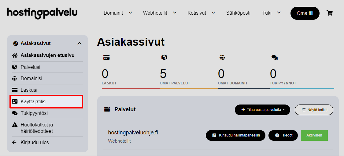 kaksivaiheinentunnistus asiakassivu